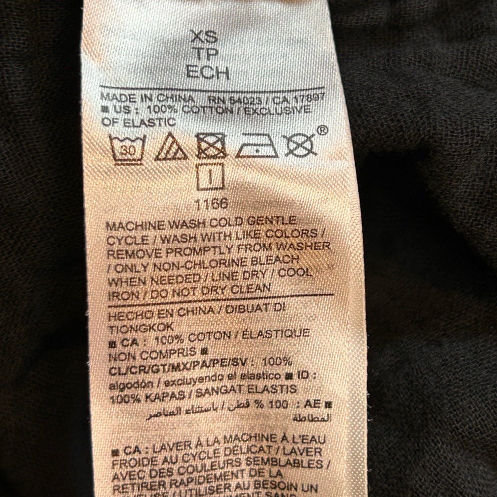 Cotton v-neck dress - Picture 6 of 6